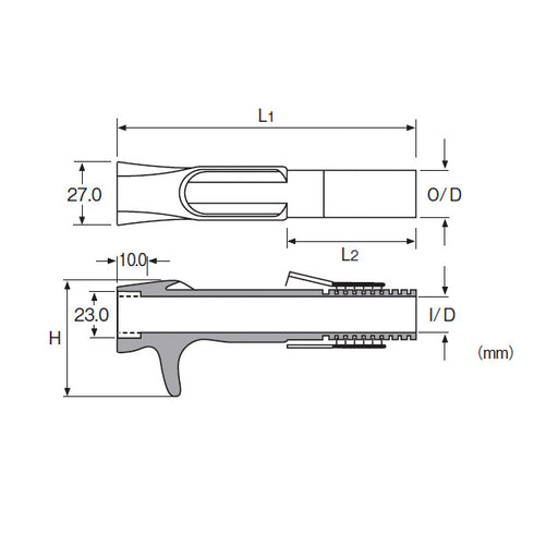 Fuji Bait Casting Reel Seats (TCSM16-SM) - Stone Marble, Body only